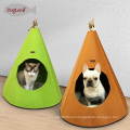 2017Doglemi Hot Selling Cheap Felt Foldable Pet Dog Cat Cave House